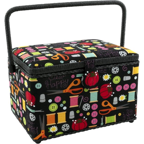 Large Sewing Basket Sewing Notions