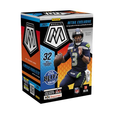 21 Panini Mosaic Football Blaster Box Trading Cards