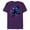 Purple, variant on Marvel Studios The Marvels Captain Marvel and Star Symbol - Short Sleeve Blended T-Shirt for Adults - Customized-Yellow