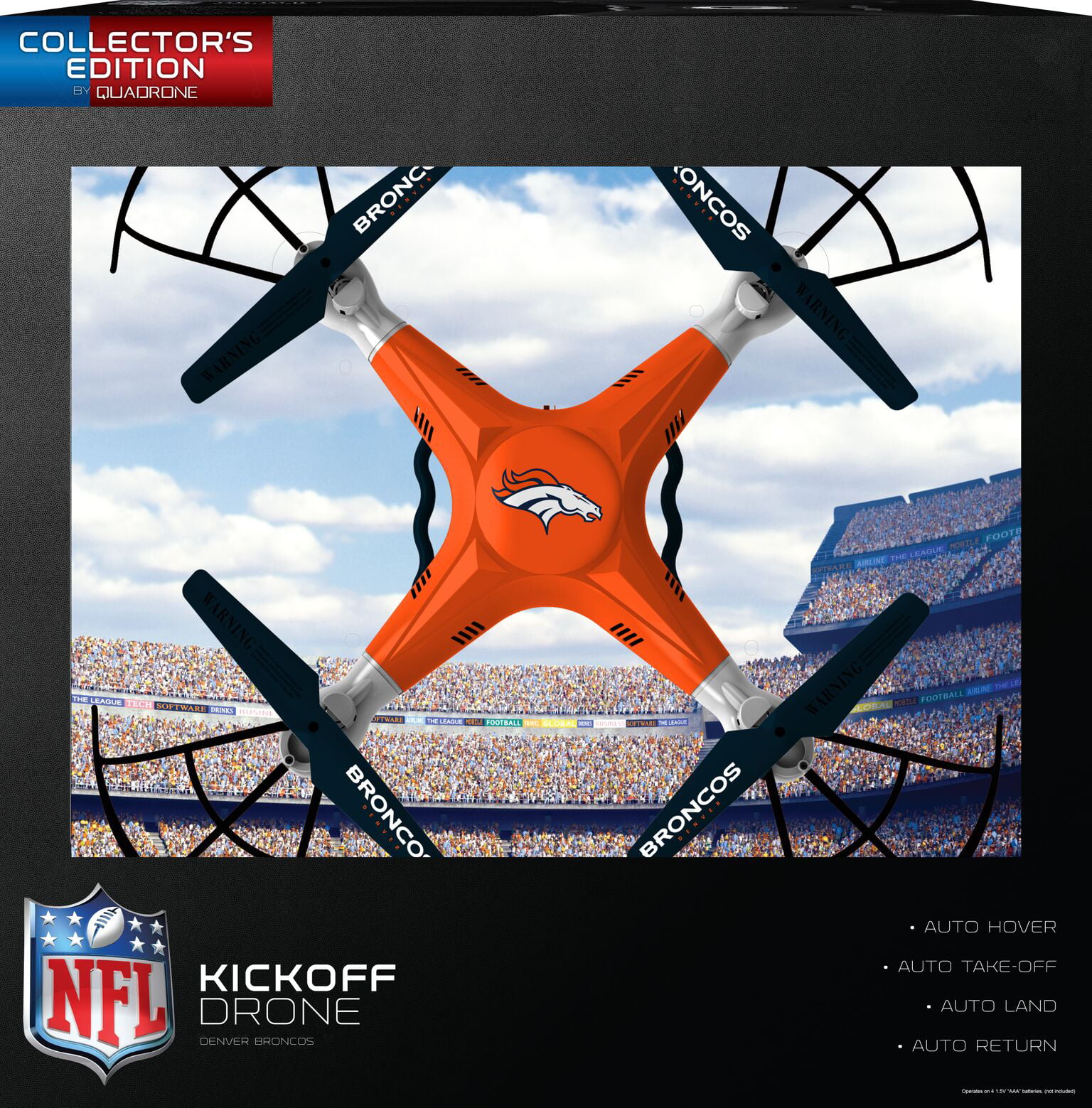 Sport Figur Leia NFL Remote Control Drone - Denver Broncos - Walmart.com
