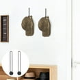 thumbnail image 6 of Easy Install Hat Rack 2pcs Wall-mounted Baseball Rack Durable Metal Hat Hook Organizer with Sleek Design Easy Installation Hat Holder for Entryway, 6 of 8
