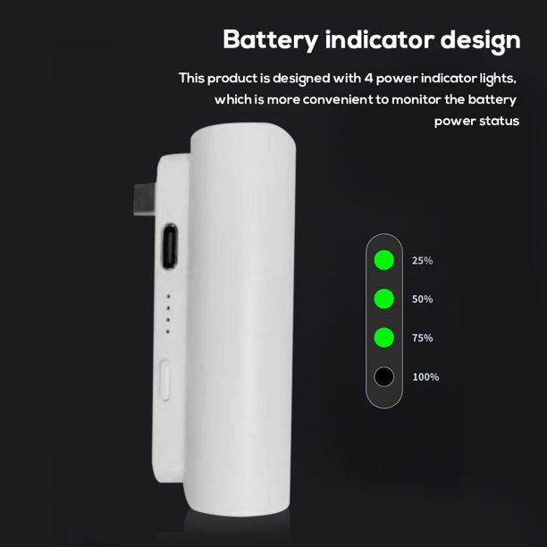 Memoria Power Bank para Quest 2 VR Auriculares Cargador de emergencia 3400mAh Paquete de batería Sywqhk Para estrenar