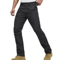 thumbnail image 1 of Pantalones cargo FREE SOLDIER resistentes al agua para hombre, color negro, 38 de ancho x 32 de largo, 1 of 8