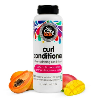 SoCozy Kid's Ultra-Hydrating Curl Conditioner, for All Curl Types, Pour Bottle 10.5 oz