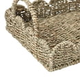 thumbnail image 4 of Bandeja Household Essentials tejida a mano con hierba marina natural, 4 of 8