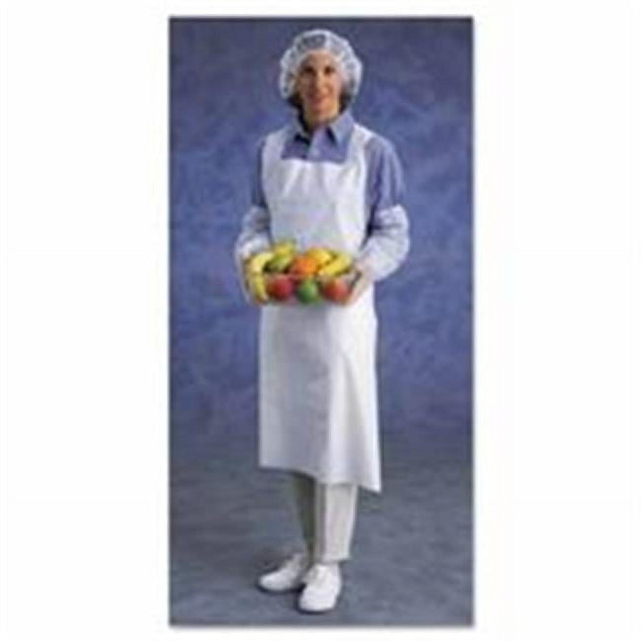 Ansell 012-54-290 Disposable Polyethylene Aprons- 28 x 45 in.- White