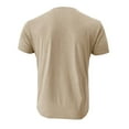 thumbnail image 5 of Men's Cotton Henley Short Sleeve T-Shirt Fashion Casual Basic Sports Fitness T-Shirt, 5 of 6