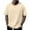 Beige, variant on Men's 320G Cotton Short Sleeve T-shirt Loose Half Sleeve Solid Color T-shirt