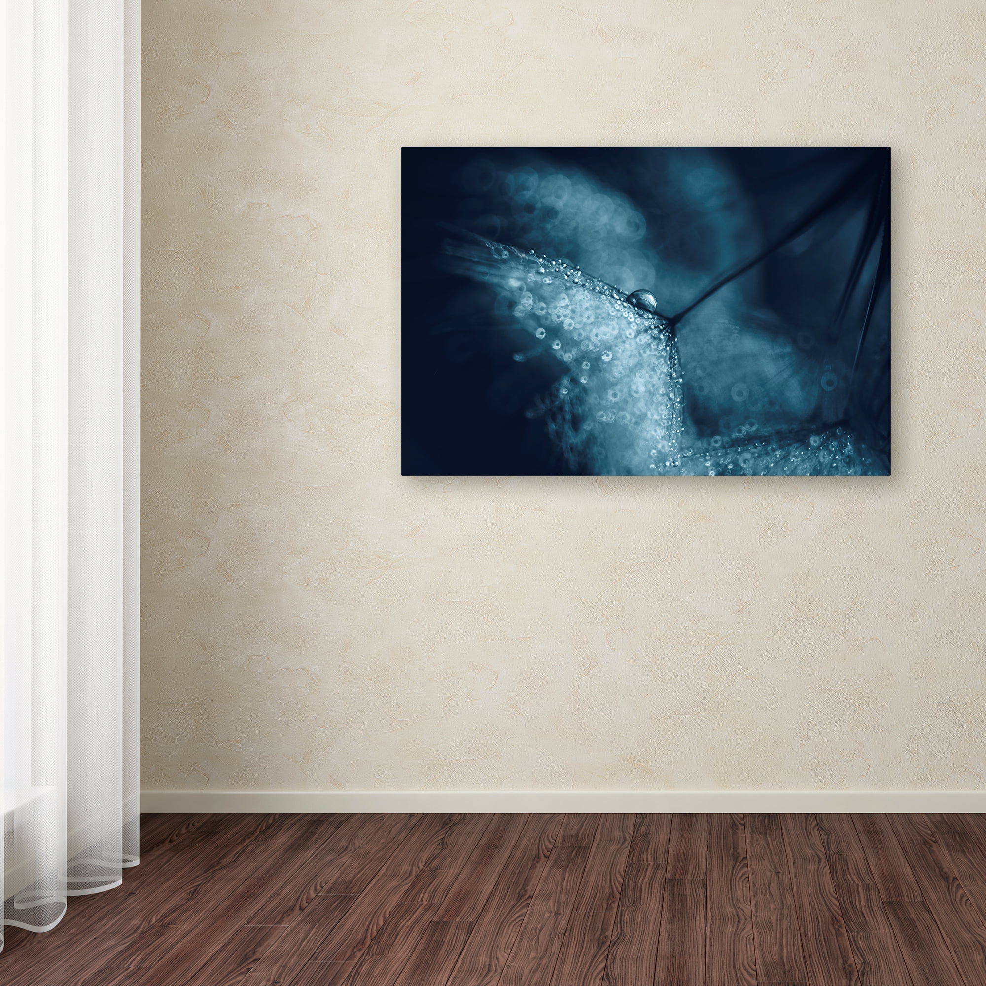 Trademark Fine Art 'Blue Dandelions' Canvas Art by Ivelina Blagoeva