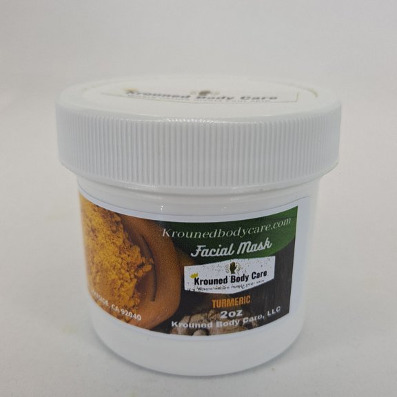 Krouned- Turmeric (bentonite clay mask) Pack of 2