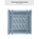 thumbnail image 4 of Bufanda Táctica FREE SOLDIER Shemagh Desierto Camuflaje Azul, 4 of 7