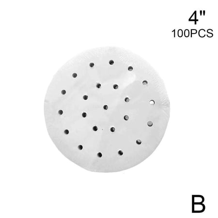 100 Pcs Baking Paper Air Fryer Liners Cookware Disposable Non-Stick E5J3 Steaming Paper A2Z3 J7Q9