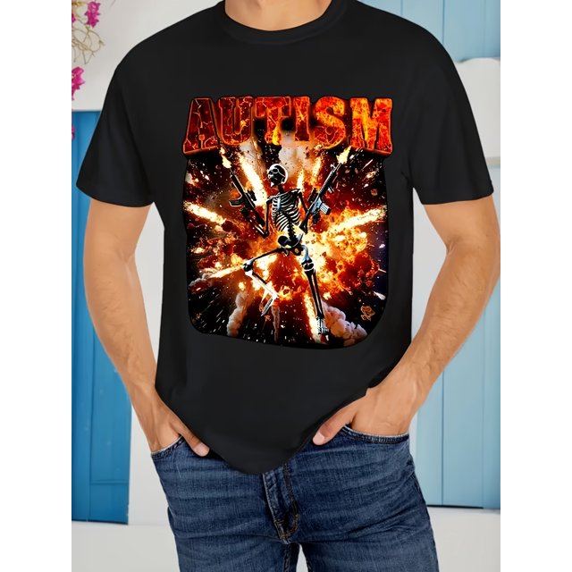 T Shirt Men'S Casual Featuring a "Someone Said Lemon" Graphic Print Design Breathable Short