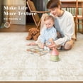 thumbnail image 3 of Living room area carpet: Washable carpets for bedrooms and dining rooms Different colors and specifications to choose from, 3 of 12