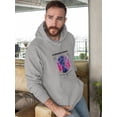 thumbnail image 2 of Modern Statue Blur Eyes Hoodie Men -Image by Shutterstock, Male Large, 2 of 4