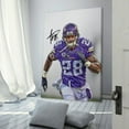 thumbnail image 3 of Adrian Peterson Canvas Poster Canvas Poster Wall Art Picture Prints Hanging Photo Gift Decor Home Posters Artworks 16x24inch(40x60cm), 3 of 6