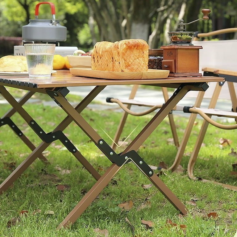 Free Shipping! Portable Roll-Top Camping Table, 47.3 Free Shipping! Portable Roll-Top Camping Table, 47.3