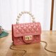 thumbnail image 2 of Bolso de hombro compuesto para mujer Cadena de perlas duradera PVC resistente a los arañazos Lady Bags FLhrweasw Nuevo, 2 of 9