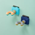 thumbnail image 4 of Advancent Soporte de cabezal de ducha montado en la pared sin perforaciones Ángulo antideslizante de alta resistencia Soporte de cabezal de ducha con Juegos de accesorios de baño Gris Advancent HA066799-03, 4 of 6