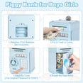 thumbnail image 4 of Cajero automático Piggy Bank Refasy Money Bank Cash Coin con contraseña para niños, 4 of 5