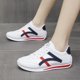 thumbnail image 1 of Zapatos deportivos de primavera y verano para mujer, zapatos blancos de cuero, zapatos para correr para estudiantes, zapatos Forest Gump, zapatos Tide, 1 of 6