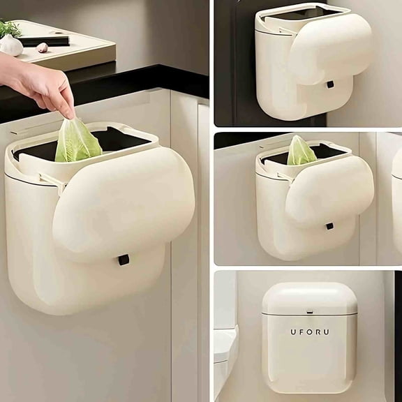 Compost Bin, Indoor Compost Bucket for Kitchen Countertop with Lid 9L/2.4Gallon Easy to Clean ﻿