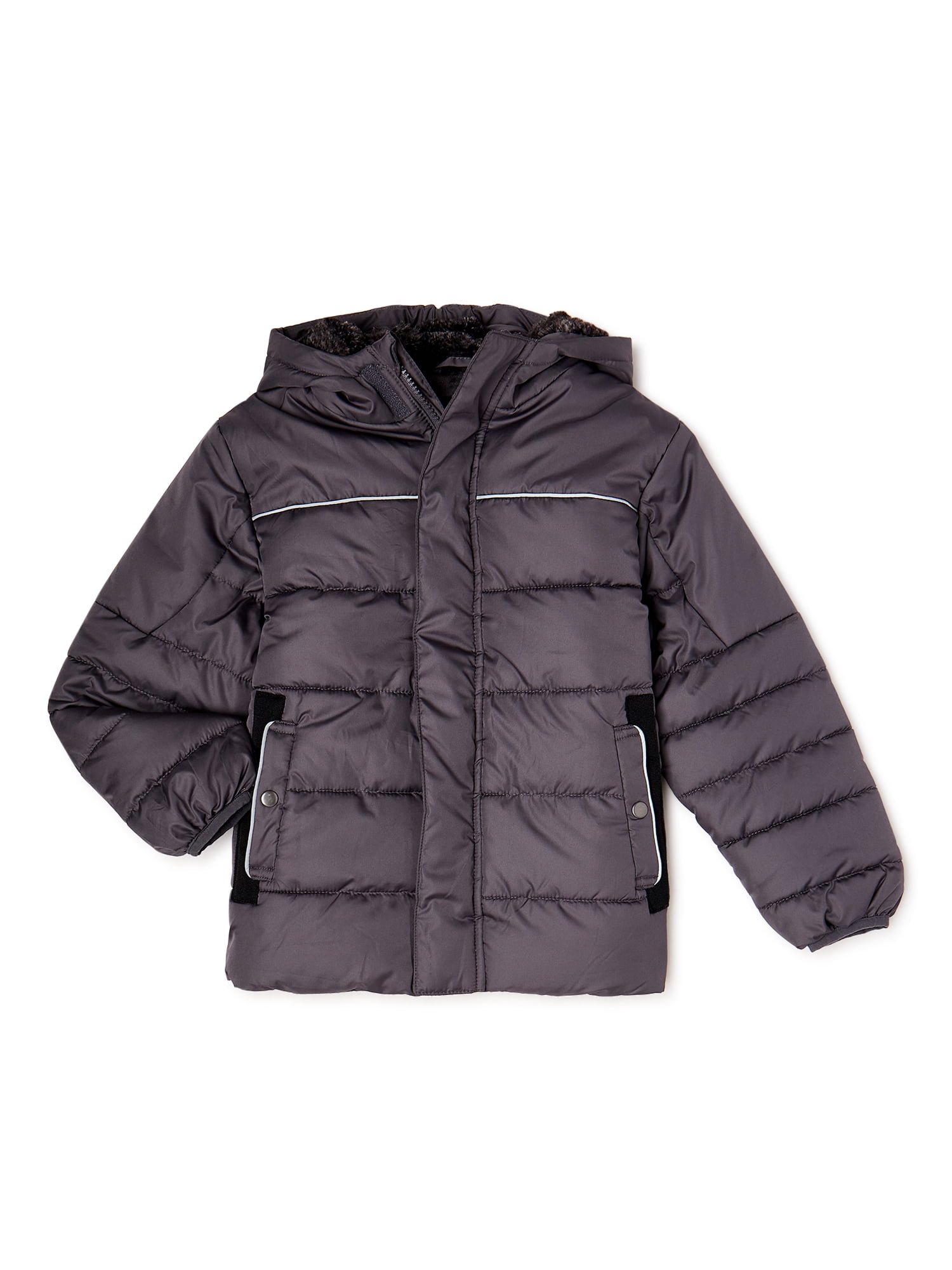 boys hooded puffer jacket
