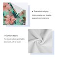 thumbnail image 4 of 3 Piece Bath Towels Set Bath Towel, Hand Towel and Face Towel for Bathroom, Gym, Hotel Pink Abstract Floral Patterns, 4 of 8