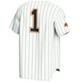 thumbnail image 3 of Men's GameDay Greats #1 White Oklahoma State Cowboys Lightweight Baseball Fashion Jersey, 3 of 4