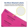 thumbnail image 3 of high-visibility id labels, laser printers, 2.25" dia, assorted, 12/sheet, 15 sheets/pack, 3 of 8