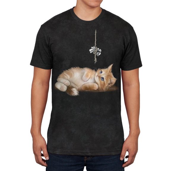 Simple Things Kitty Cat Playtoy Mens Soft T Shirt