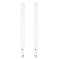thumbnail image 1 of Antena de enrutador 4GLTE B593 CPE para Huawei, amplificador de señal inalámbrica macho, color blanco, 2 unidades, 1 of 12