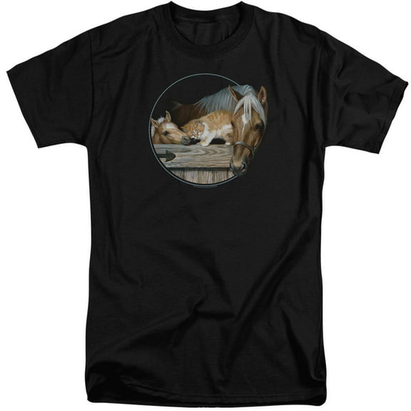 Wild Wings - Everyone Loves Kitty - Tall Fit Short Sleeve Shirt - XXX-Large