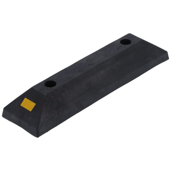Car Stoppers for Garage Parking, Rubber + Plastic Parking Stopper Light Weight Resists Extreme Temperatures for Garages for Parking Lots