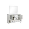 thumbnail image 6 of New Classic Furniture Jamestown Solid Wood 5-Drawer Dresser in White, 6 of 8