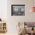 thumbnail image 3 of Historic Framed Print, [Calloway residence, interior, chair in center, Mamaroneck, N.Y.], 17-7/8" x 21-7/8", 3 of 9