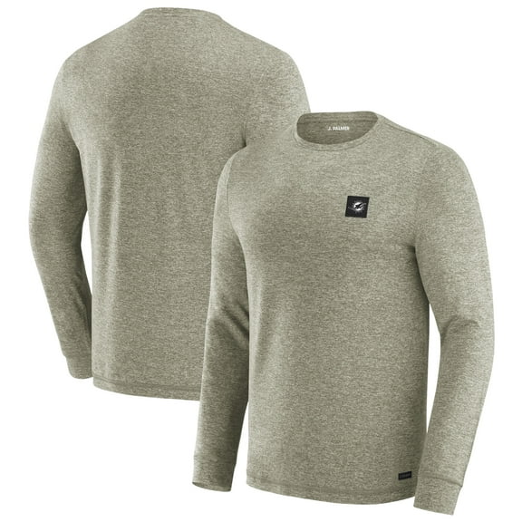 Men's J. Palmer Green Miami Dolphins Four Down Long Sleeve T-Shirt