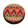 thumbnail image 2 of Waterproof Spare Wheel Cover, Native Southwestern Aztec Ethnic Pattern Adjustable Wheel Cover For Jeep Trailer RV SUV Car, 15 inch, 2 of 8