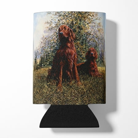 

Carolines Treasures HMHE0049CC Red Irish Setters by Michael Herring Can or Bottle Hugger Can Hugger multicolor