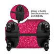 thumbnail image 2 of Hirioo Rose Red Glitter for Elasticity Suitcase Cover (No luggage Included) Durable Luggage Protector Fits 18-32 Inch Luggage-X-Large, 2 of 7