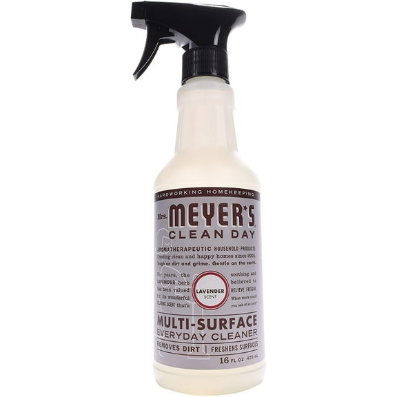 Mrs. Meyer's Clean Day Multi-Surface Everyday Cleaner, Lavender, 16 Fluid Ounce Pack of 3