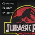thumbnail image 4 of Men's Jurassic Park T Rex Logo Graphic Tee Black Large, 4 of 11