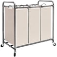 thumbnail image 1 of Clasificador de ropa STORAGE MANIAC 136L con ruedas giratorias, color beige, 1 of 7