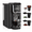 Metallic Black, variant on Jesslyn 3 in 1 Single Serve Coffee Maker: K Cup Coffee Machine Compatible with Grounds, Instant Coffee Pot, Tea Maker Brewer - Removable 50 oz Water Reservoir, 120V 1150W, Black