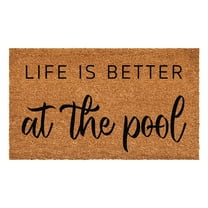 Calloway Mills 107113672 Life is better at the pool Doormat 36" x 72"