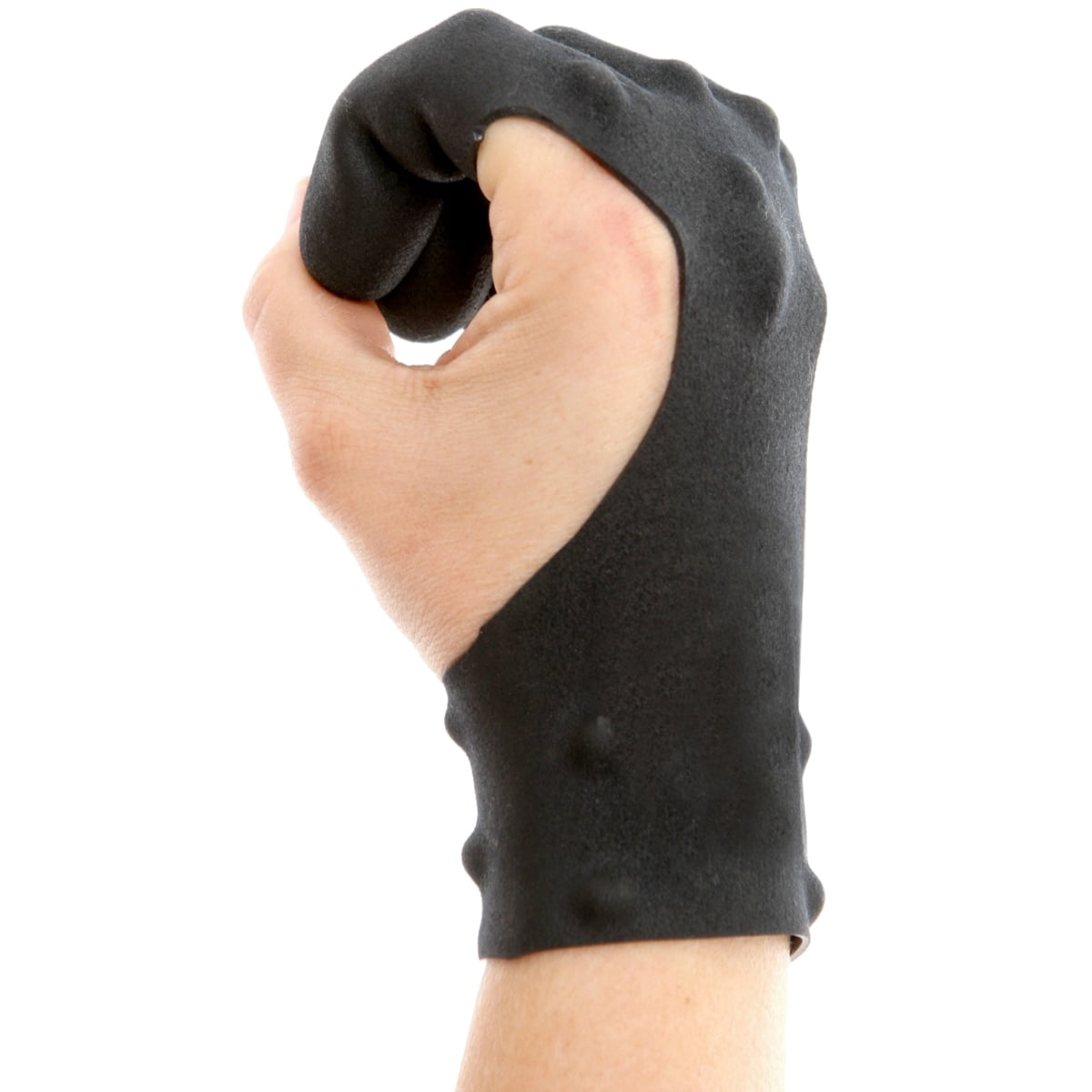 Dark Archer Youth Tactical Archery 3 Finger Shooting Glove Black