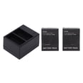 thumbnail image 1 of Dual Camera Battery Chager Rapid Double Slot Battery Charger with 2 Batteries Compatible for  2 3, 1 of 7