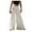 White, variant on PATLOLLAV Fashion Womens Loose Solid Color Casual Wide Leg Pants Cotton Linen Trousers