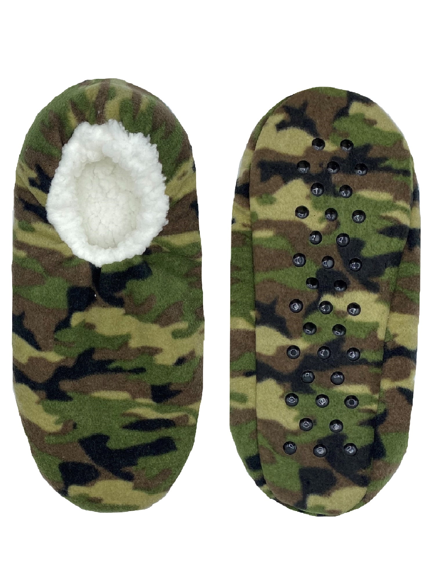 Calze Pantofola Fuzzy Babba Uomo – Fodera Sherpa – Taglia M/L (7,5-9,5) – Multicolore - Foto 4