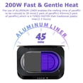 thumbnail image 3 of Paraffin Wax Bath for Hands and Feet 4L with Automatic Lid,200W ,Fast Heating, 3 of 5